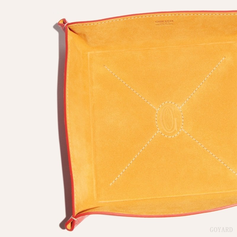 Orange Goyard Vide Poche Fourre-Tout | TKRT7687