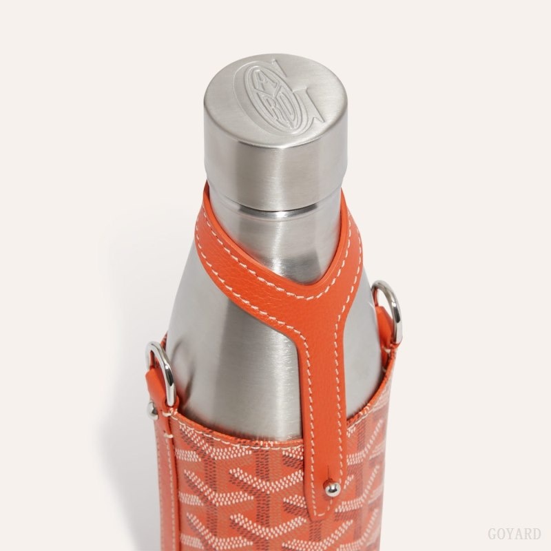 Orange Goyard Yonne MM Case & Flask | GVQL9152