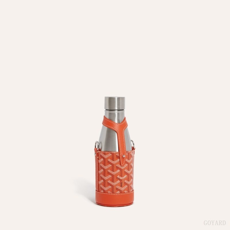 Orange Goyard Yonne PM Case & Flask | RGKK3023