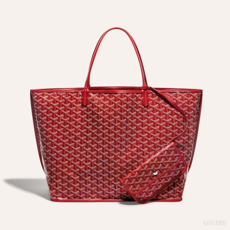 Red Goyard ANJOU GM BAG | QQJP4201