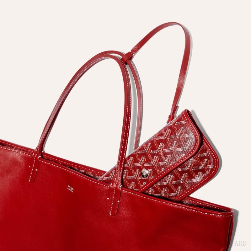 Red Goyard ANJOU GM BAG | QQJP4201