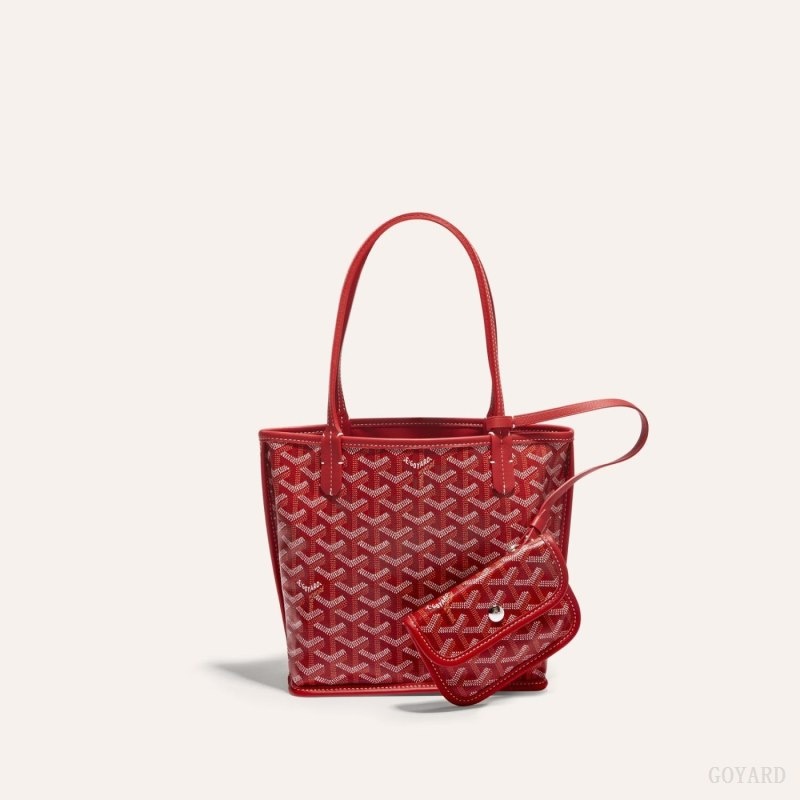 Red Goyard ANJOU MINI BAG | LZWU7261