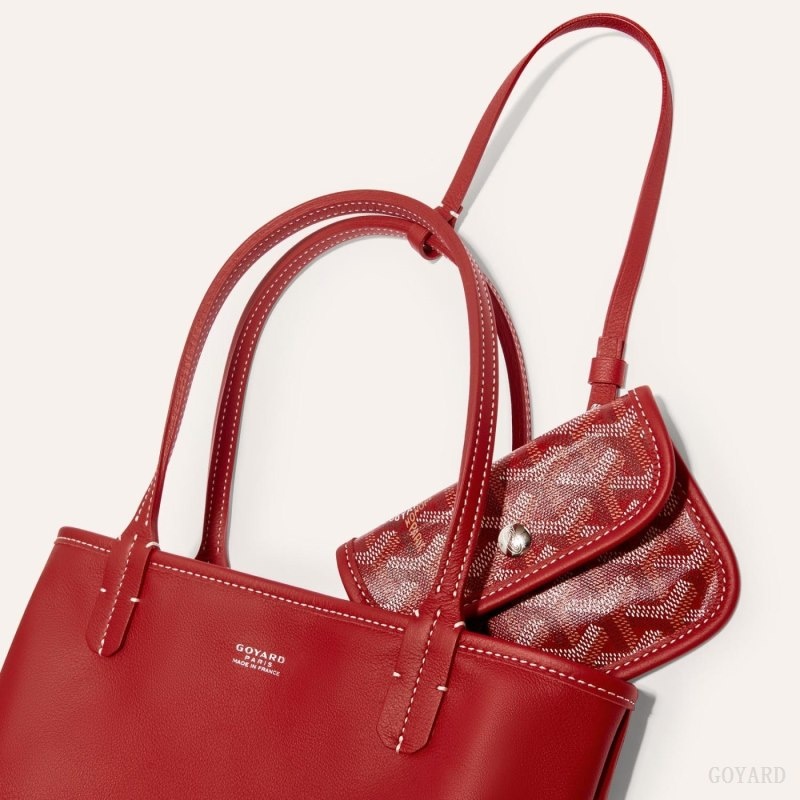 Red Goyard ANJOU MINI BAG | LZWU7261