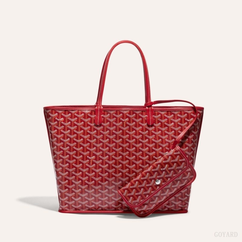 Red Goyard ANJOU PM BAG | CBQX9105