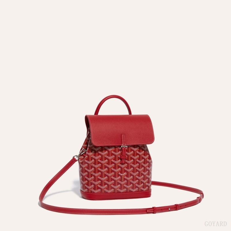 Red Goyard Alpin Mini Backpack | RSMZ5654