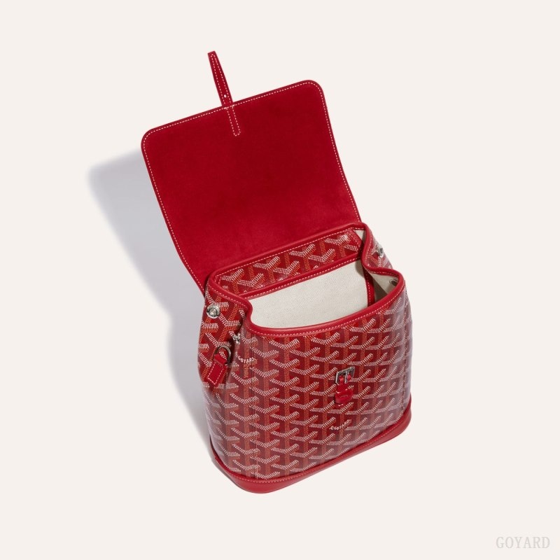 Red Goyard Alpin Mini Backpack | RSMZ5654