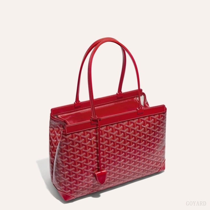 Red Goyard BELLECHASSE BIAUDE PM BAG | YKMI3359