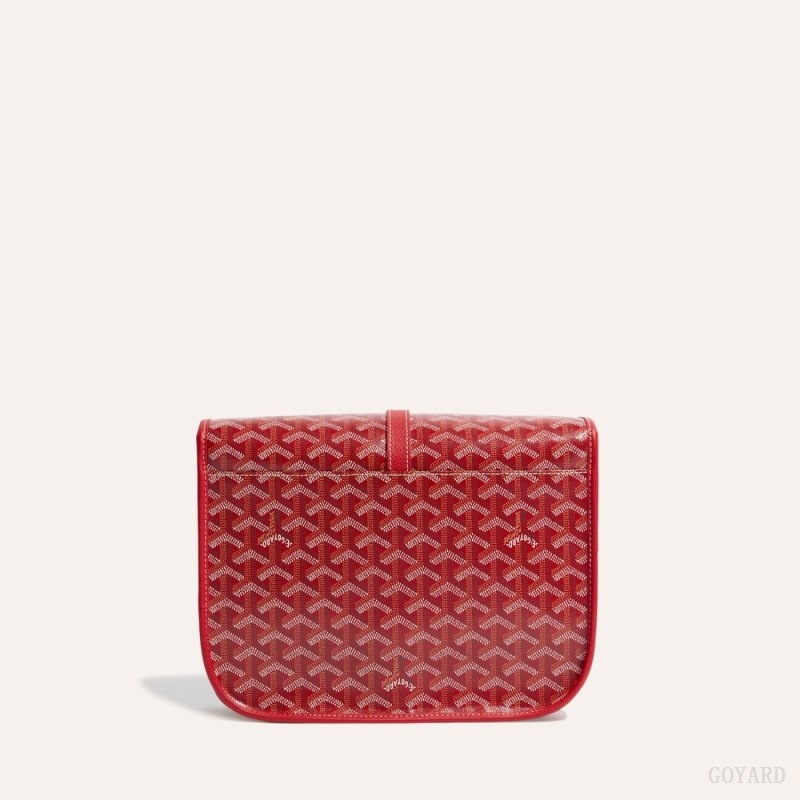 Red Goyard Belvedere MM Bag | IMVU9904