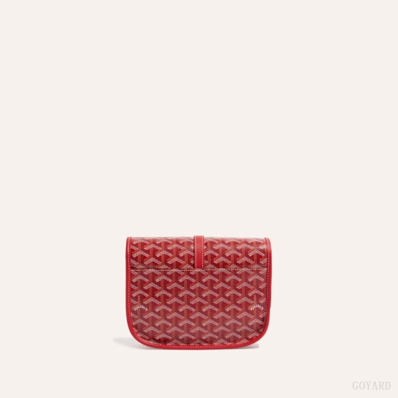 Red Goyard Belvedere PM Bag | XNMB7224