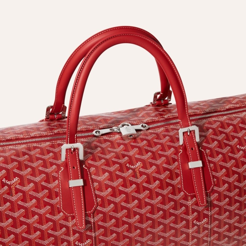 Red Goyard Boston 50 bag | RPNL0932