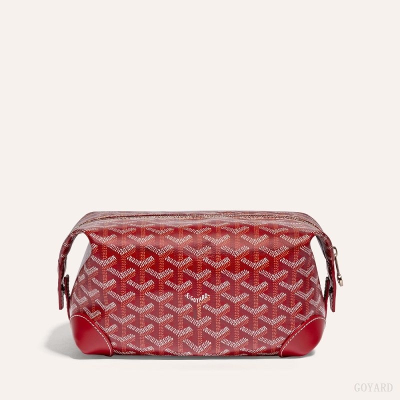 Red Goyard Bowling 25 Toiletry Bag | YYNX8705