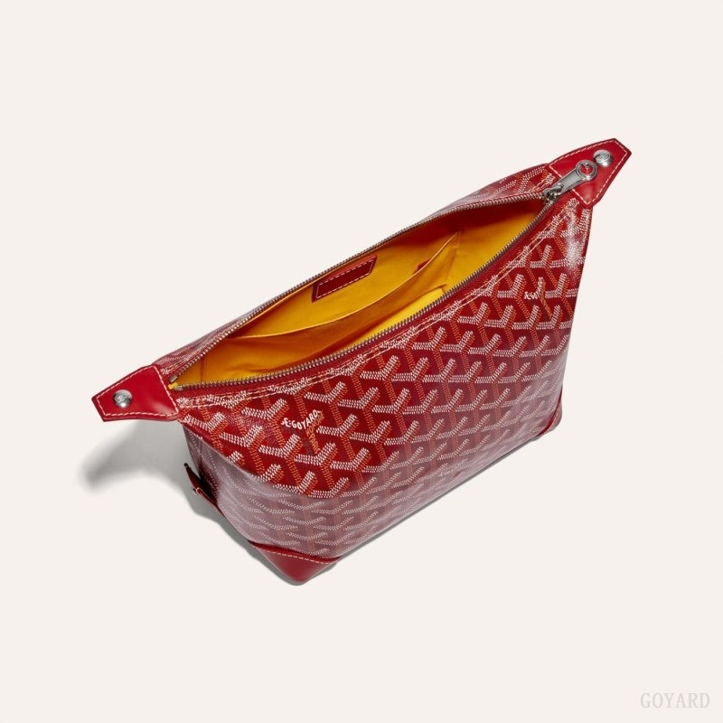 Red Goyard Bowling 25 Toiletry Bag | YYNX8705