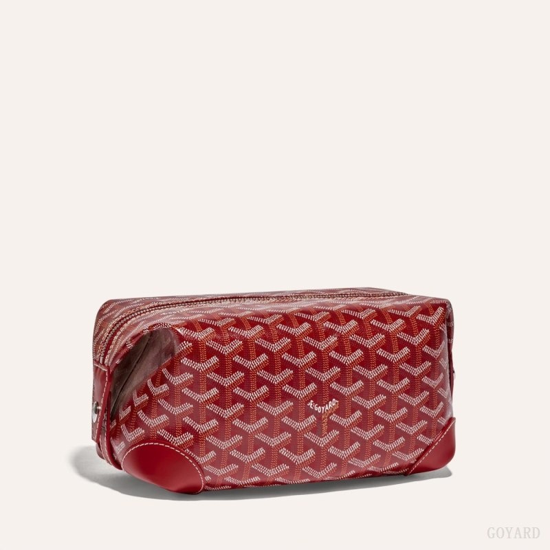 Red Goyard Bowling 25 Toiletry Bag | YYNX8705