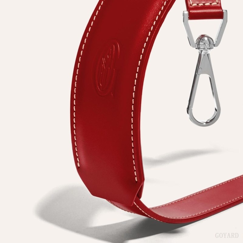 Red Goyard CUIR MM STRAP | IRKY8278