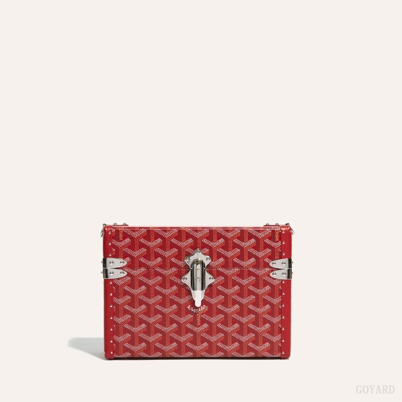 Red Goyard Cassette Trunk Bag | INGH8622