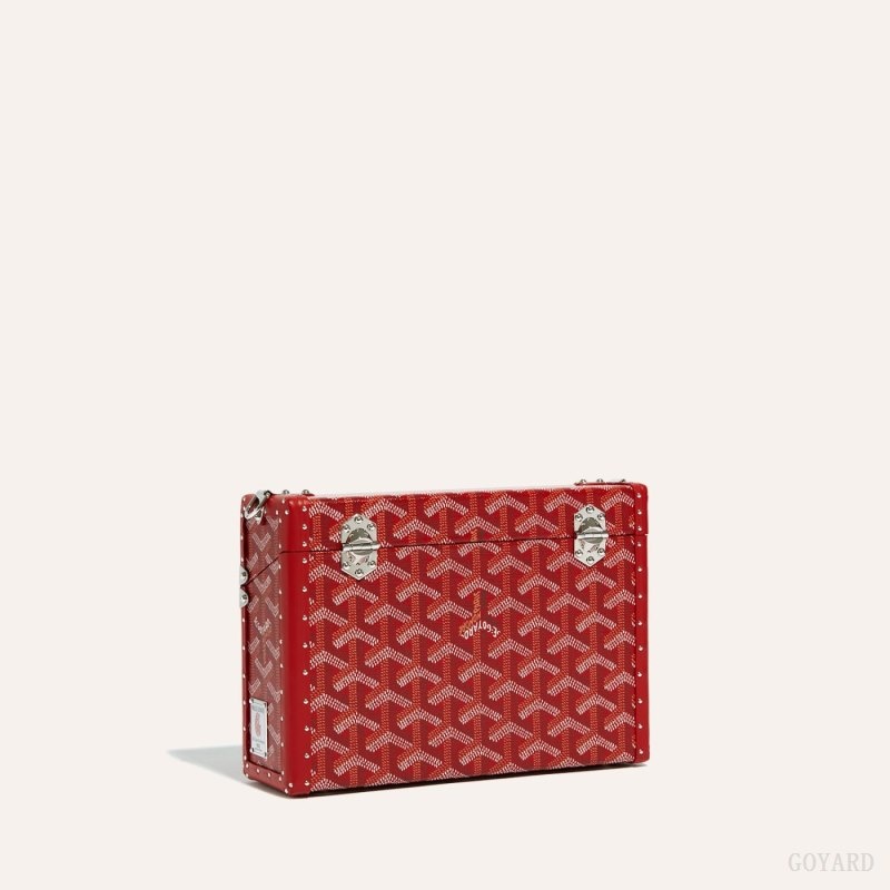 Red Goyard Cassette Trunk Bag | INGH8622