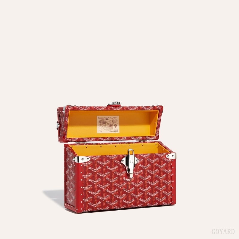 Red Goyard Cassette Trunk Bag | INGH8622