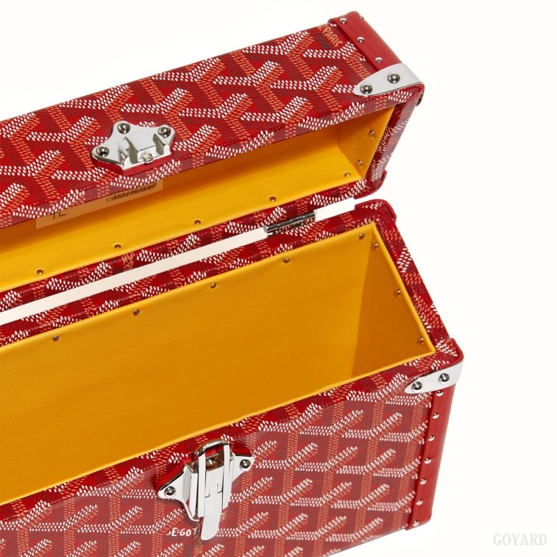 Red Goyard Cassette Trunk Bag | INGH8622