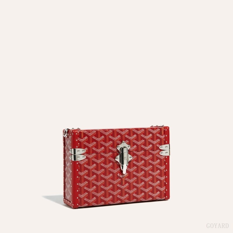 Red Goyard Cassette Trunk Bag | INGH8622