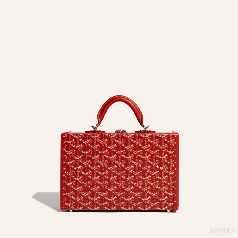 Red Goyard Grand Hôtel Trunk Bag | TPUV0167