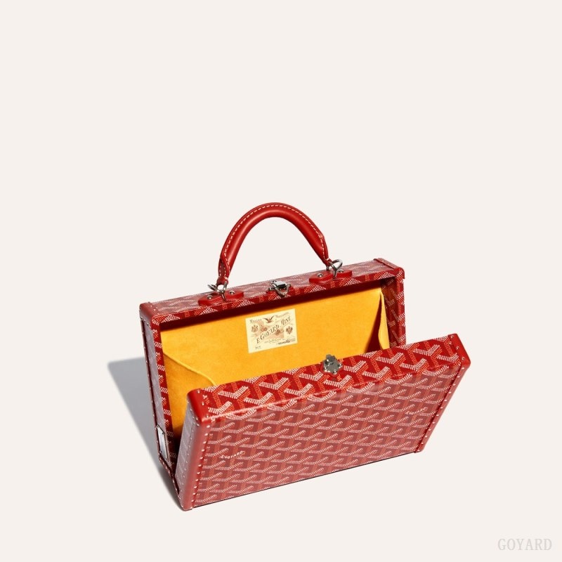 Red Goyard Grand Hôtel Trunk Bag | TPUV0167