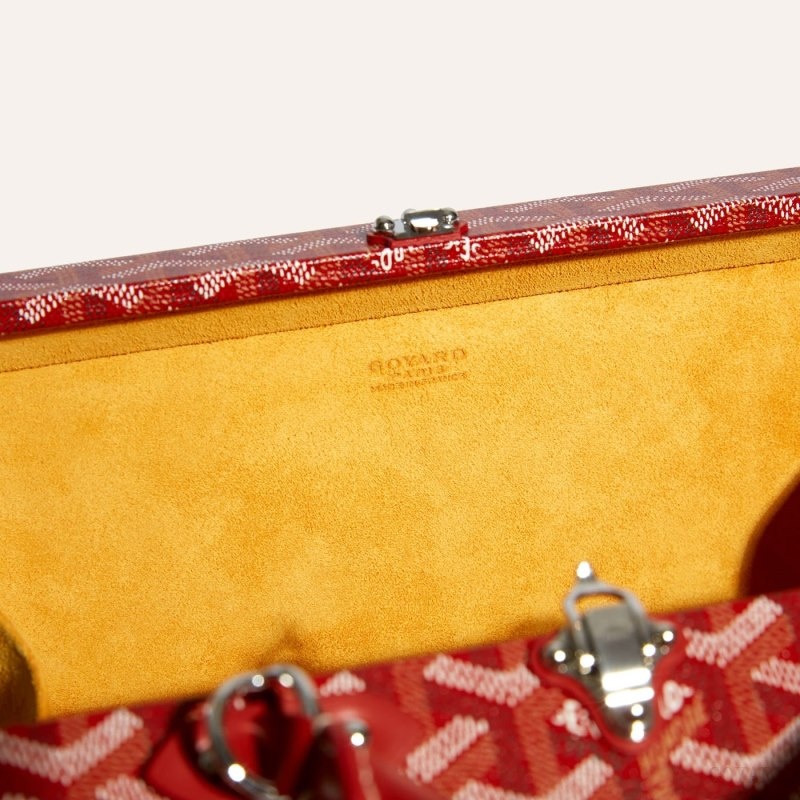 Red Goyard Grand Hôtel Trunk Bag | TPUV0167