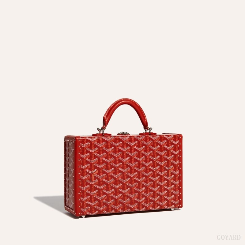 Red Goyard Grand Hôtel Trunk Bag | TPUV0167