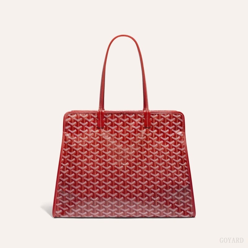 Red Goyard HARDY PM BAG | ILGK1141