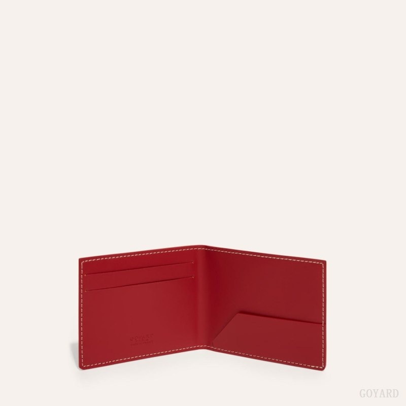 Red Goyard INSERT VICTOIRE CARD WALLET | QBWL0683