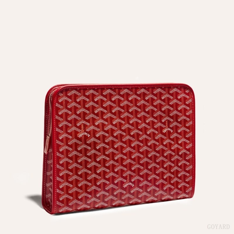 Red Goyard JOUVENCE GM TOILET BAG | BSVS1535