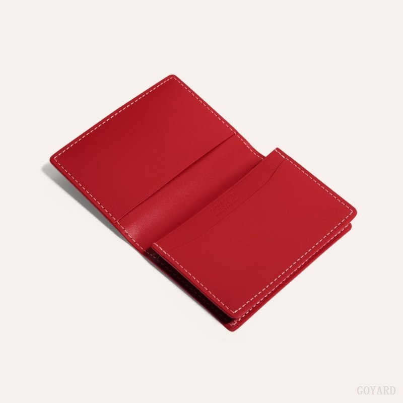 Red Goyard MALESHERBES CARD WALLET | HSGF3984