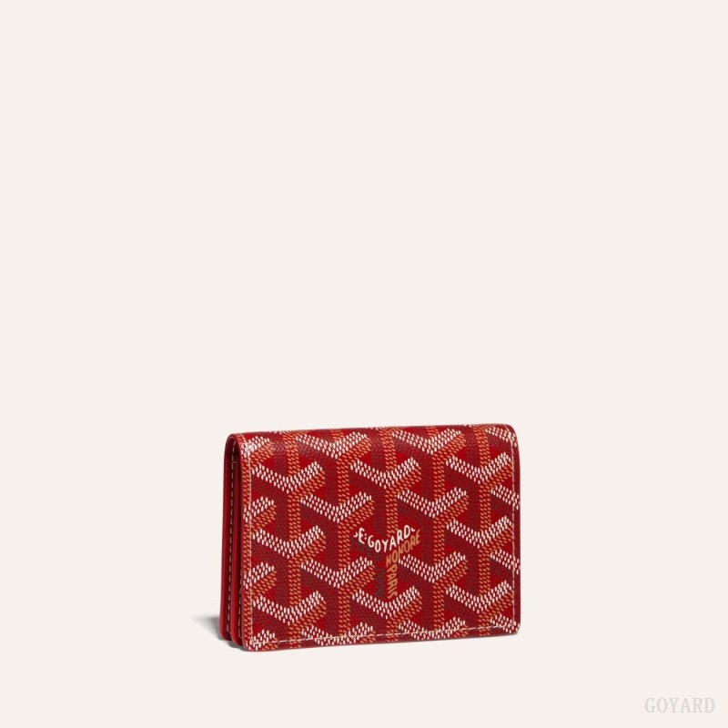 Red Goyard MALESHERBES CARD WALLET | HSGF3984