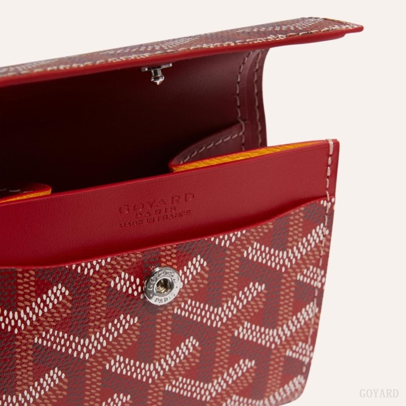 Red Goyard MARIGNY WALLET | UTIU0294