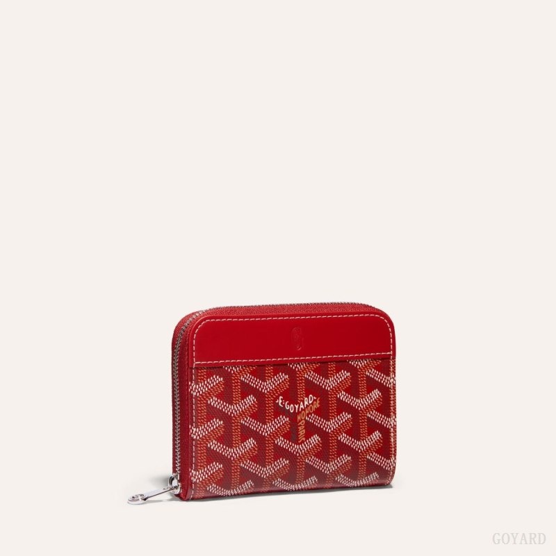 Red Goyard MATIGNON PM WALLET | URTQ2788