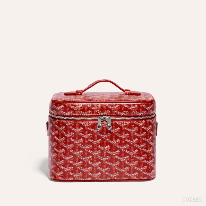 Red Goyard MUSE VANITY CASE | JPGX3964