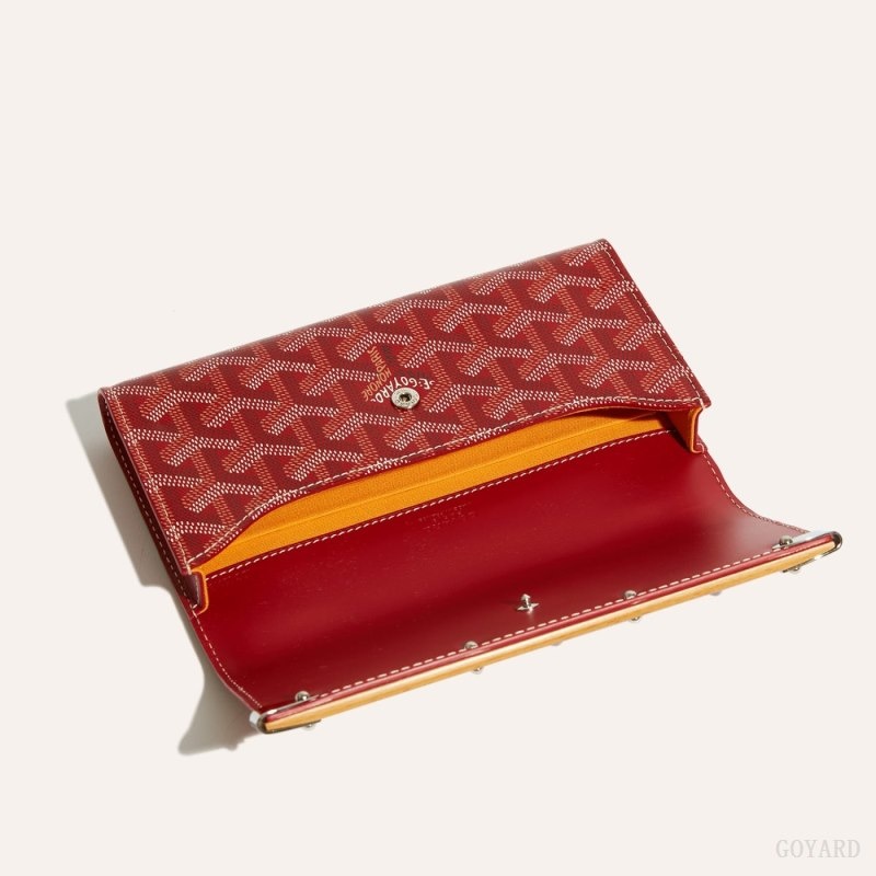 Red Goyard Monte-Carlo Mini Case | BFUL0950