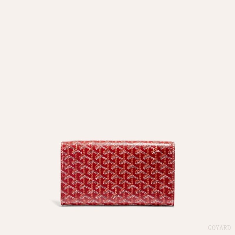 Red Goyard Monte-Carlo PM Clutch | EEWY4327