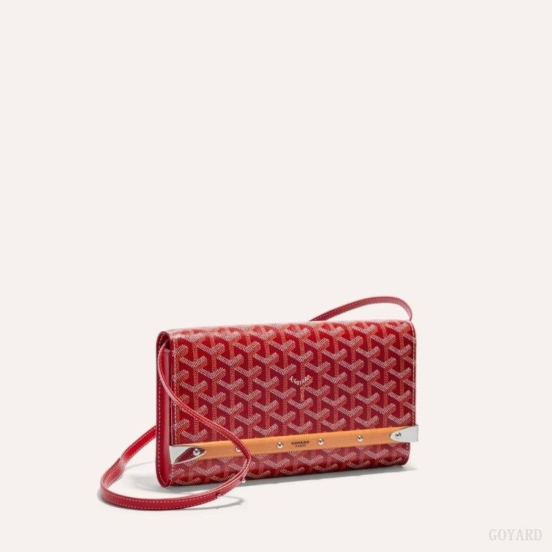 Red Goyard Monte-Carlo PM Clutch | EEWY4327