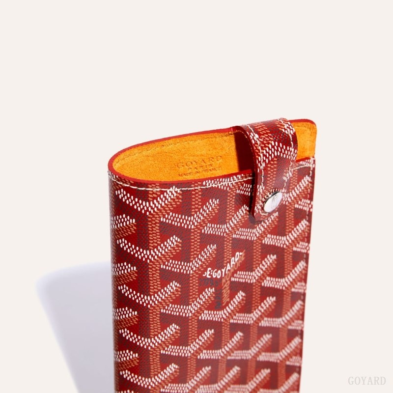 Red Goyard Montmartre GM Case | MFOS8685