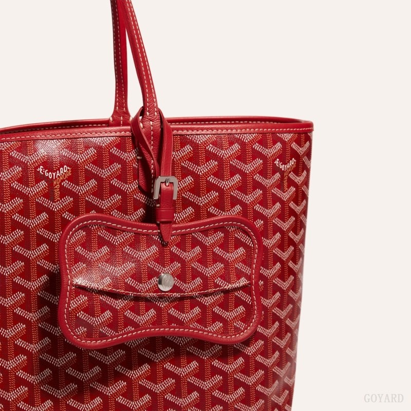 Red Goyard Os Grey Dog pocket | SBXL0485