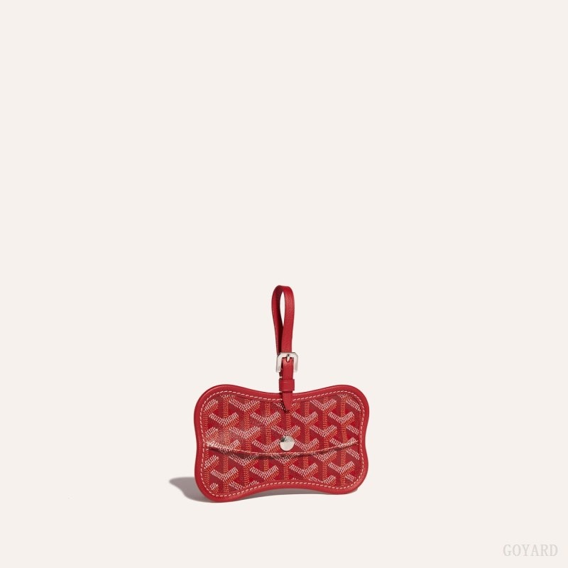 Red Goyard Os Grey Dog pocket | SBXL0485