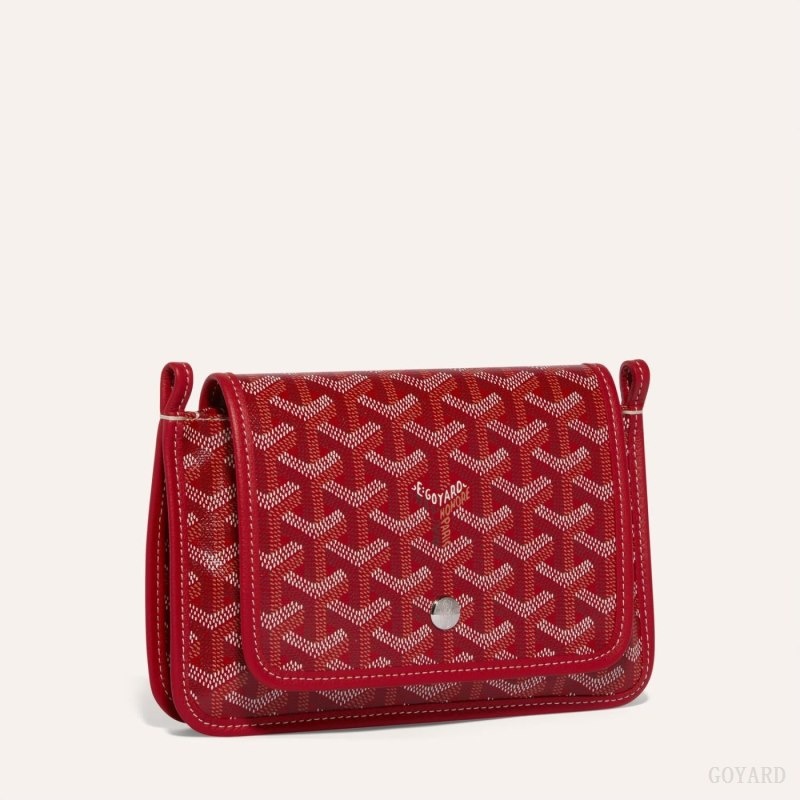 Red Goyard PLUMET POCKET WALLET | ZHFT4755