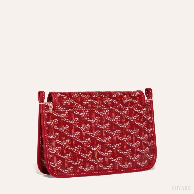 Red Goyard PLUMET POCKET WALLET | ZHFT4755