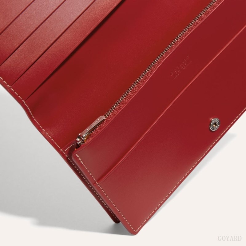 Red Goyard RICHELIEU WALLET | JIDS7001