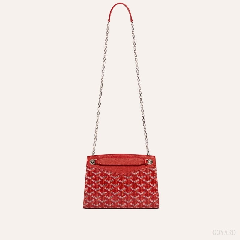 Red Goyard Rouette Structuré Mini Bag | IVUS8151