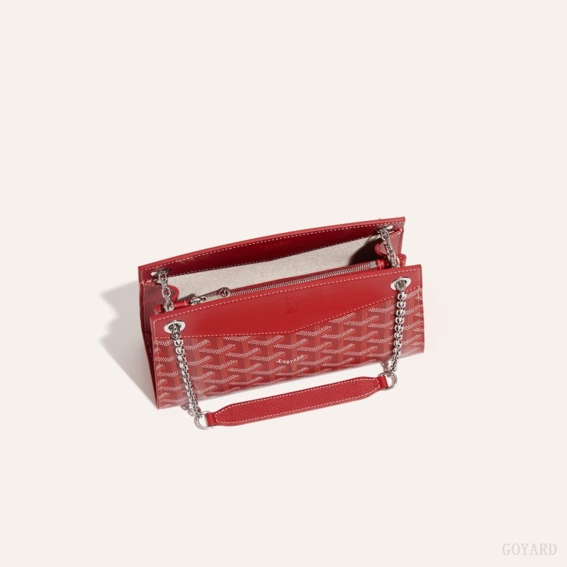 Red Goyard Rouette Structuré Mini Bag | IVUS8151