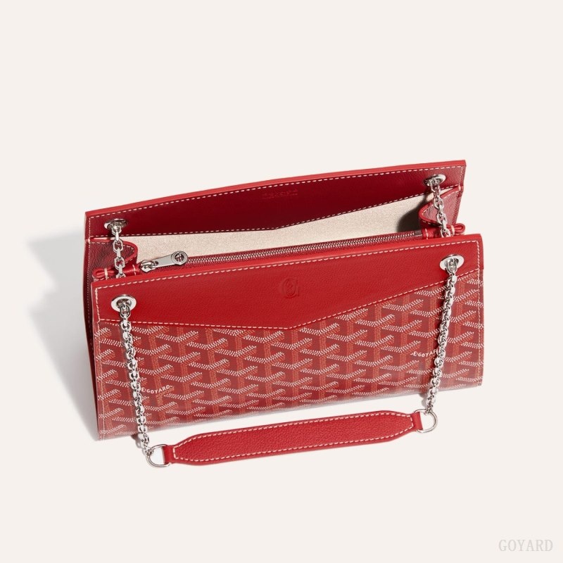 Red Goyard Rouette Structuré PM Bag | OVWD0924