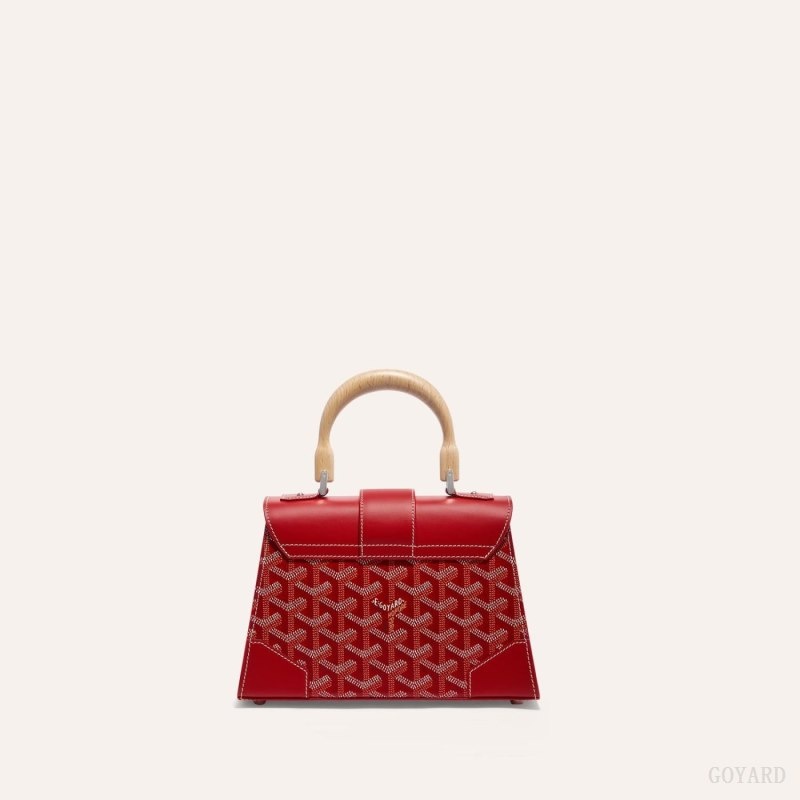 Red Goyard SAÏGON STRUCTURE MINI BAG | KOSD6781