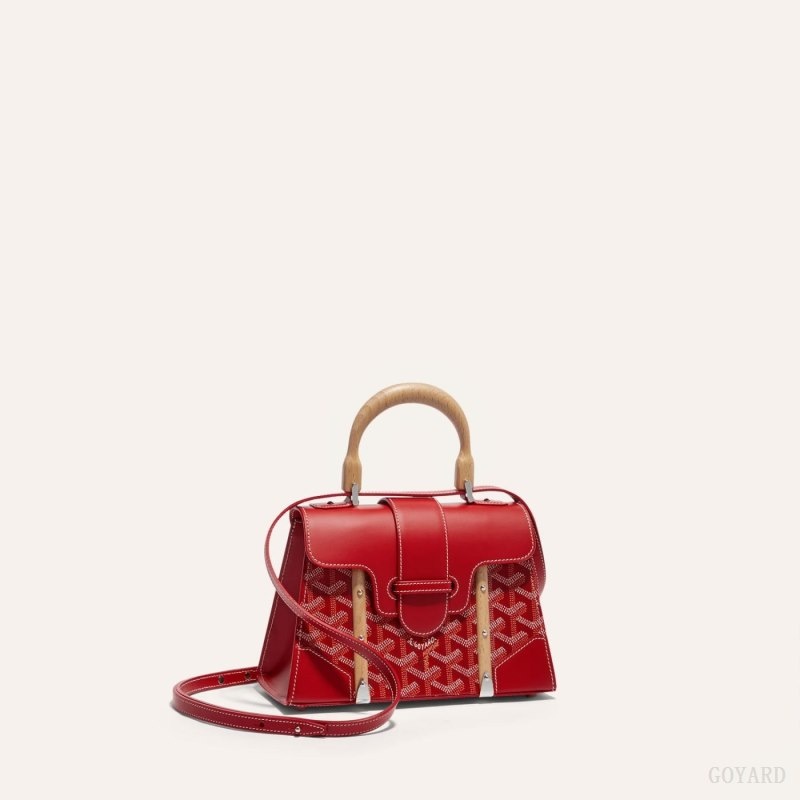 Red Goyard SAÏGON STRUCTURE MINI BAG | KOSD6781