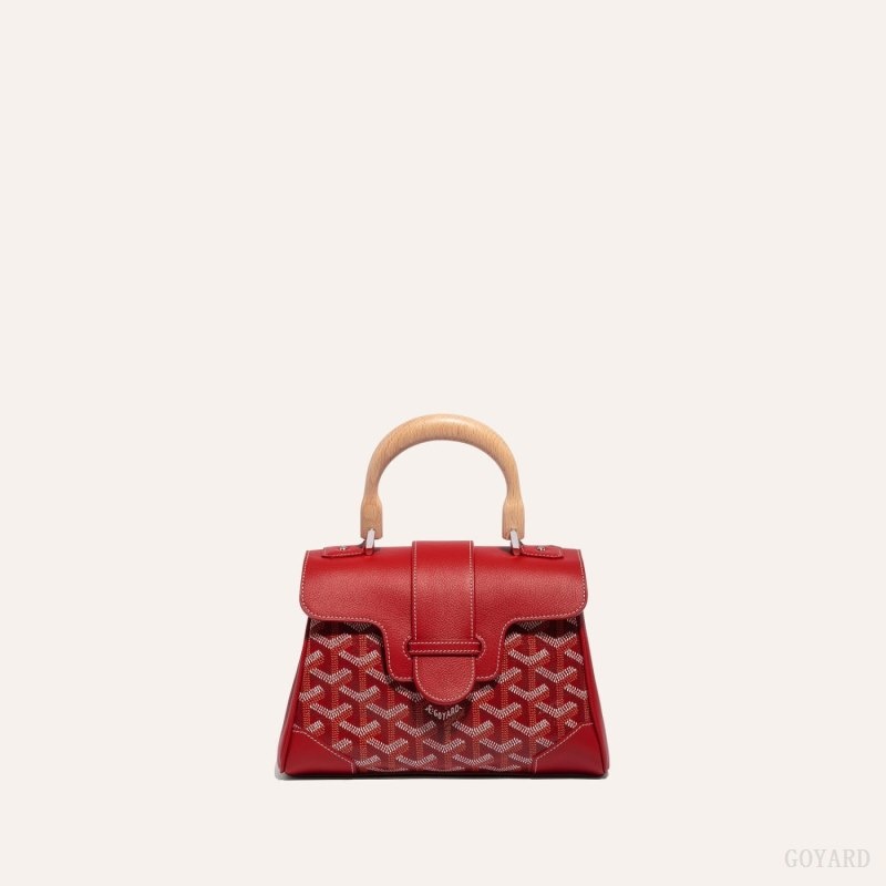 Red Goyard SAIGON SOUPLE MINI BAG | IUXM2008